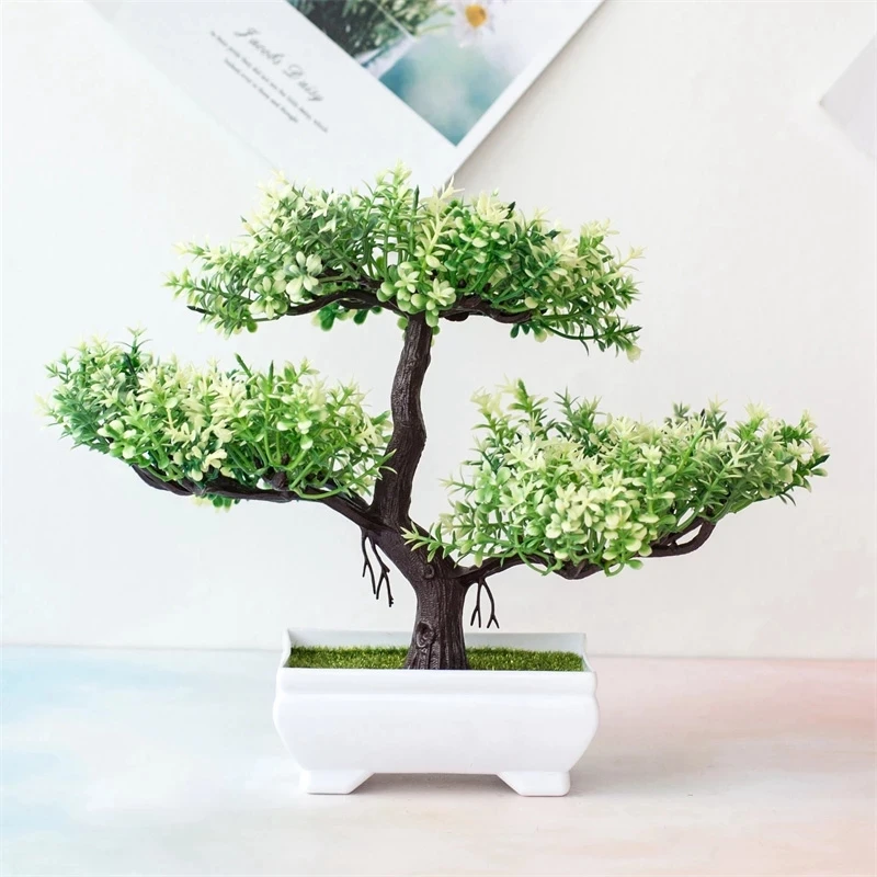 Artificial Potted Bonsai Tree Decor 4