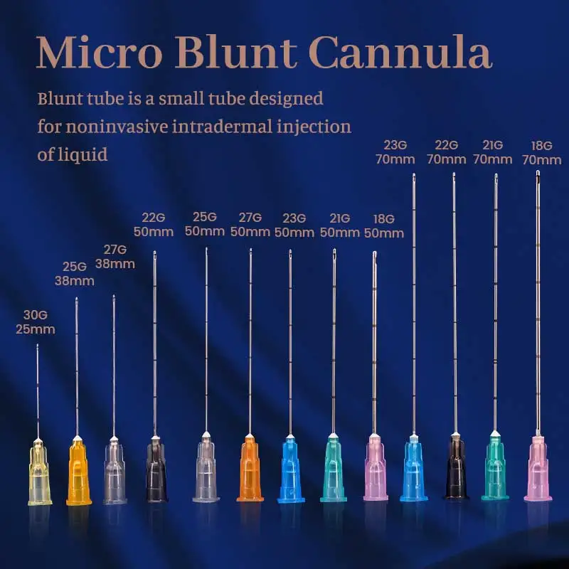 Blunt Tip Disposable Cannulas for Fillers 3