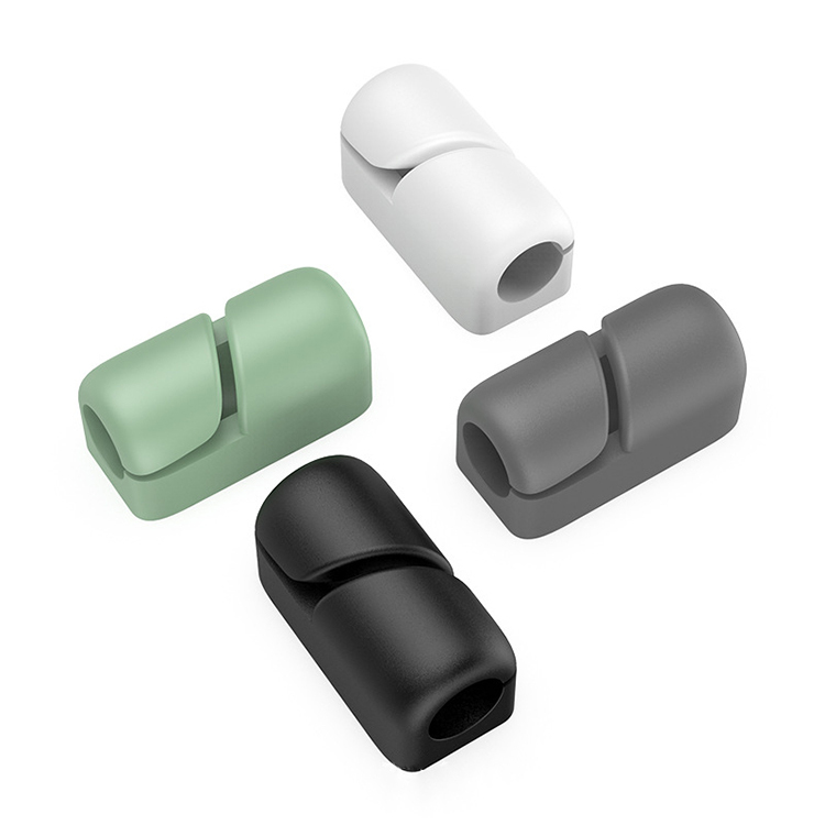 Strong Grip Silicone Cable Clip Set