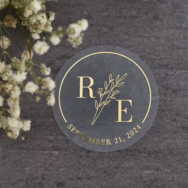 Personalized Wedding Stickers 2