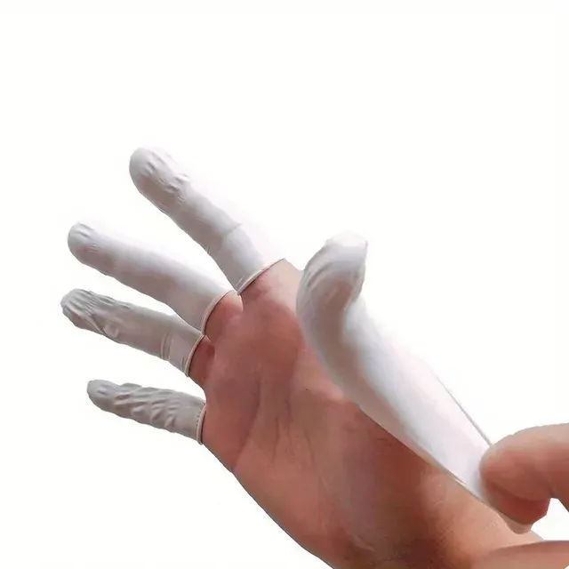 Elastic Rubber Finger Guards, Wear-Resistant Set 3