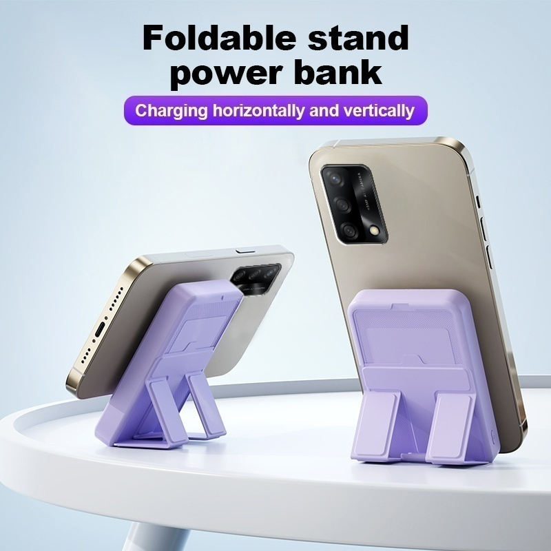 Magnetic Wireless Power Bank 10000mAh with Stand 3