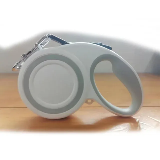 Automatic Retractable Plastic & Nylon Solid Dog Leash 3