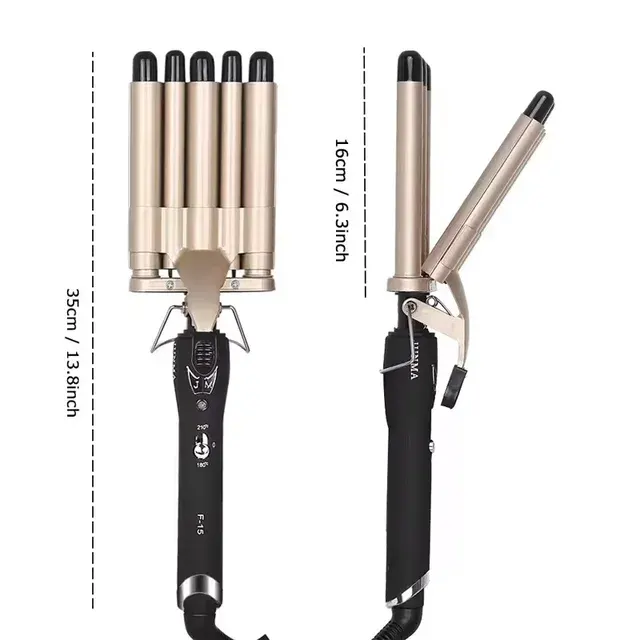 Triple Barrel Curling Iron 2