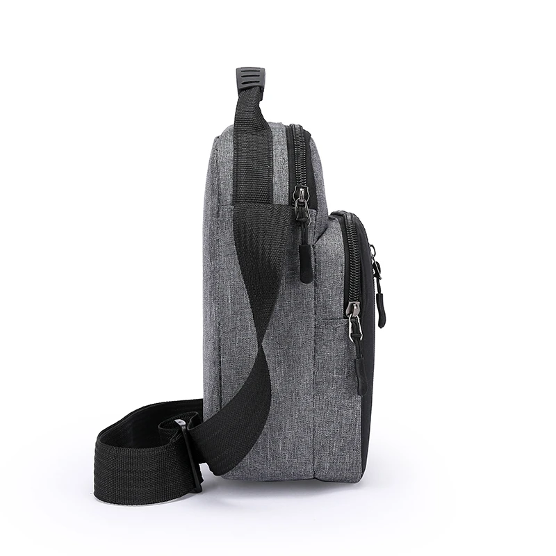 Herrentasche mit Großer Kapazität Einzelne Umhängetasche Wasserdichter und 4