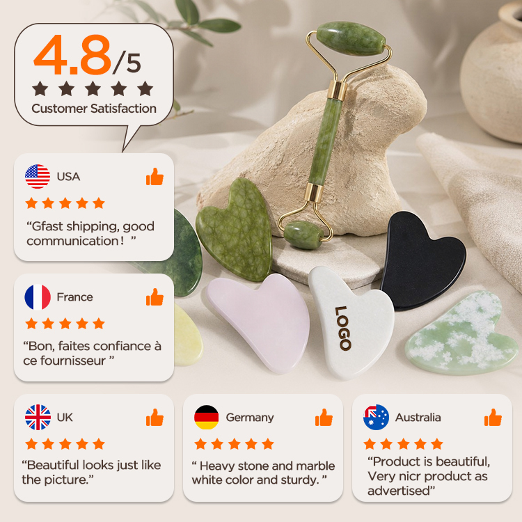 Jade-Gesichtsroller mit Gua-Sha-Set 4