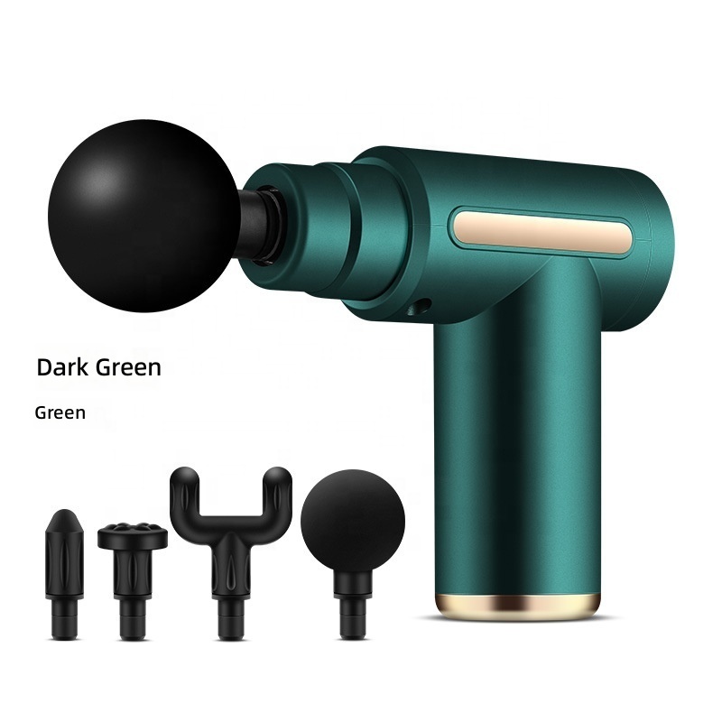 Portable Mini Fascia Gun Cordless Rechargeable Handheld Percussion 2