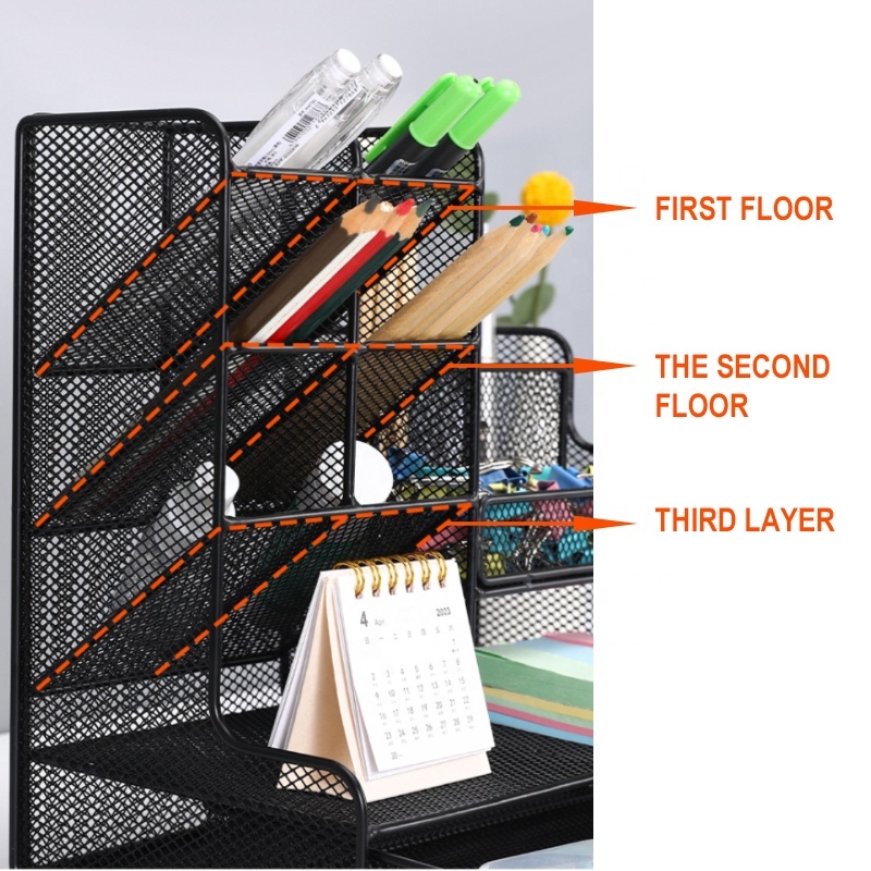 Five-Tier Metal Desk Organizer 4