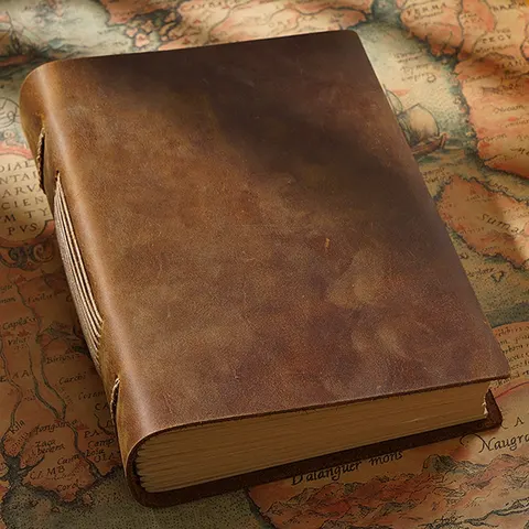 Ledernotizbuch