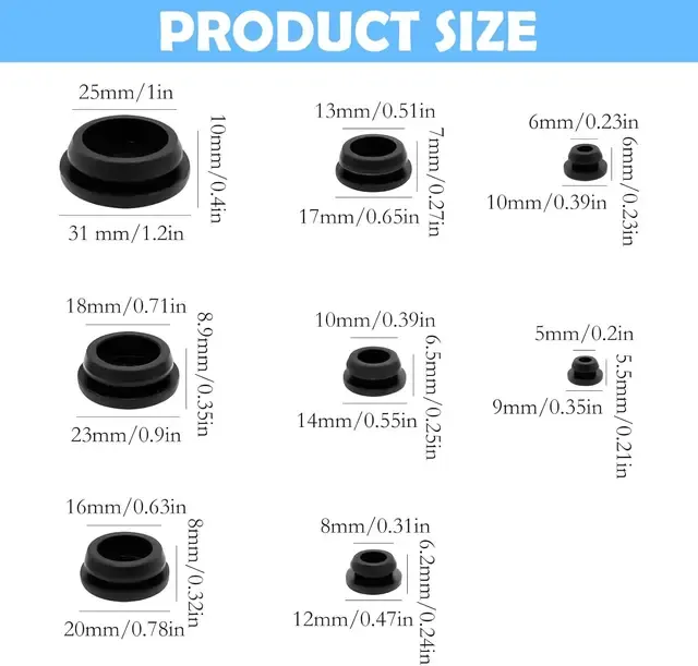 Rubber Stopper Assortment 2