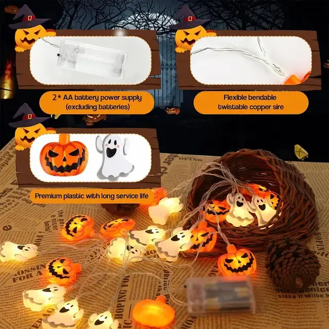 Halloween-Lichterkette 3