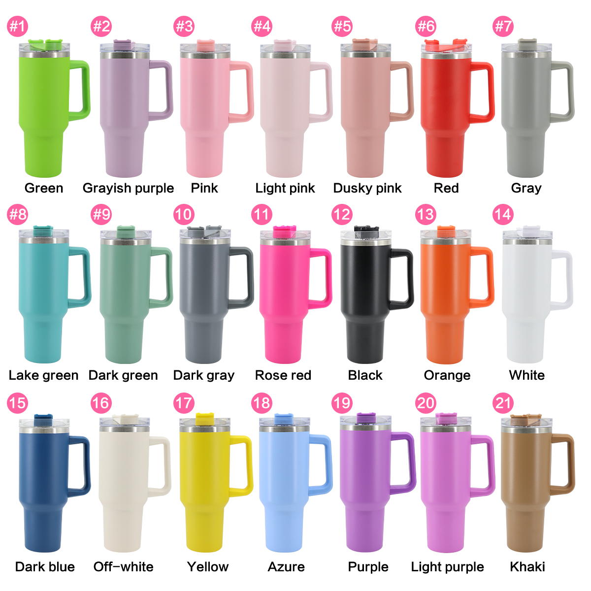 40oz Stainless Steel Travel Tumbler