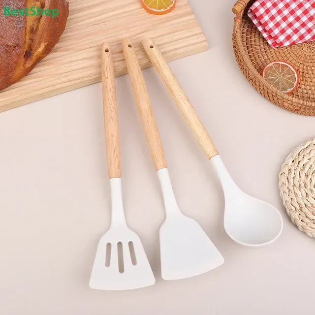 Silicone Cooking Spoon 3