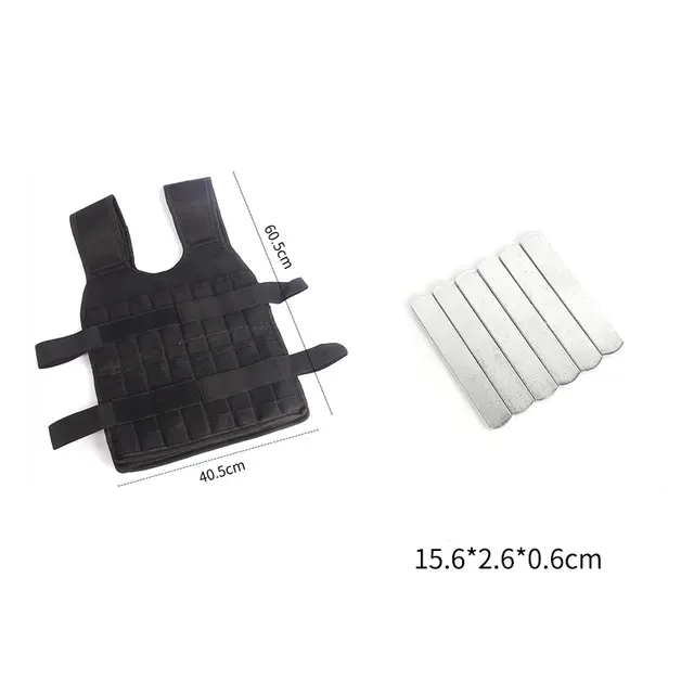 Weighted Vest with Iron Blocks 2