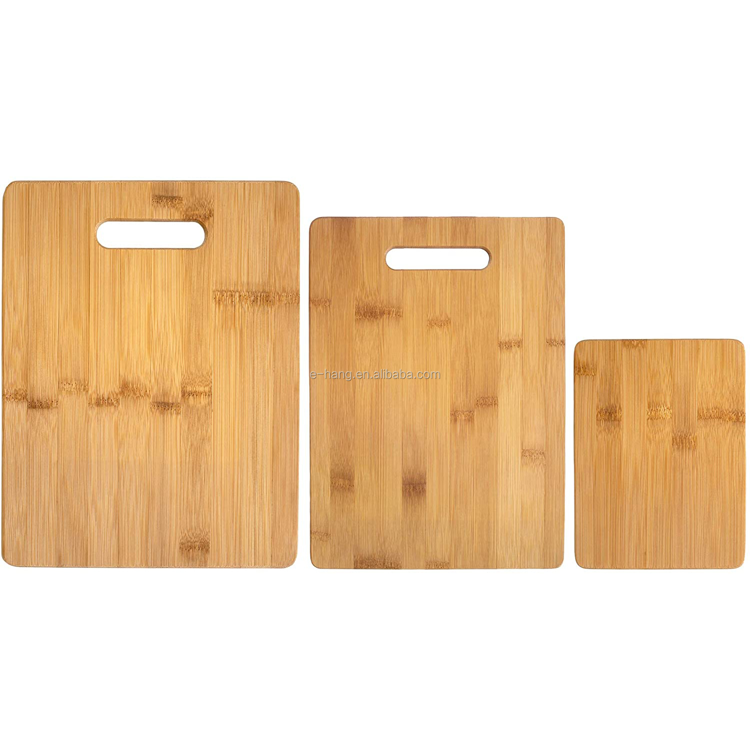 3-Piece Bamboo Serving Board Set 2