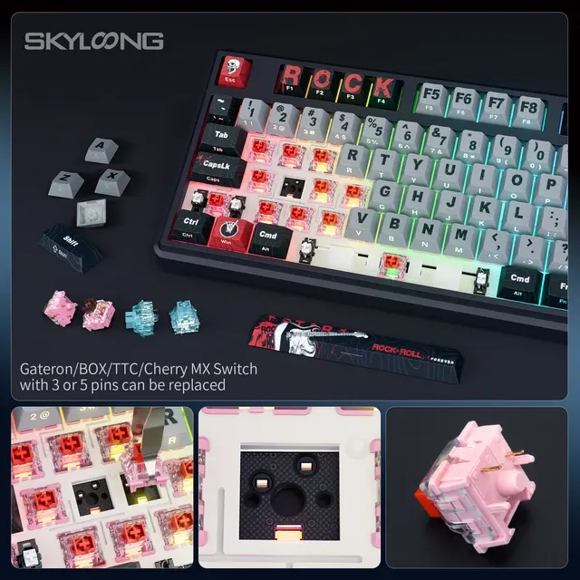 Kabellose mechanische Tastatur 2