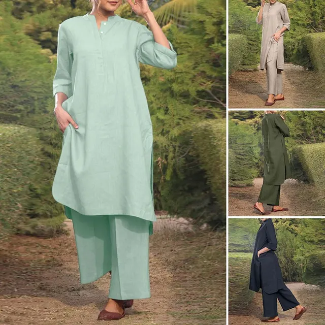 Linen Two-Piece Set 1