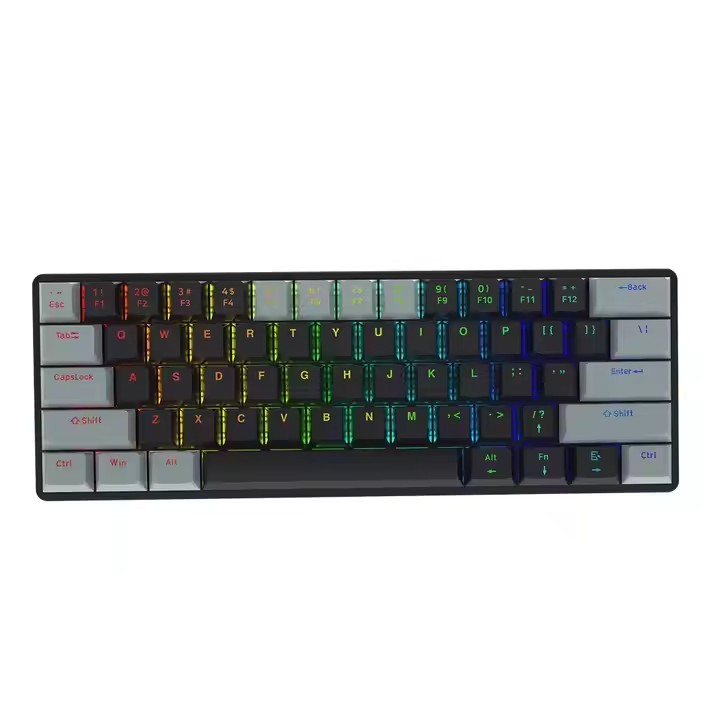 Wireless 60% Mini Mechanical Keyboard RGB 2