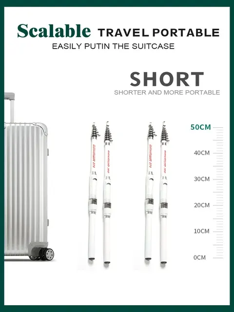 Carbon Fiber Telescopic Fishing Rod 4