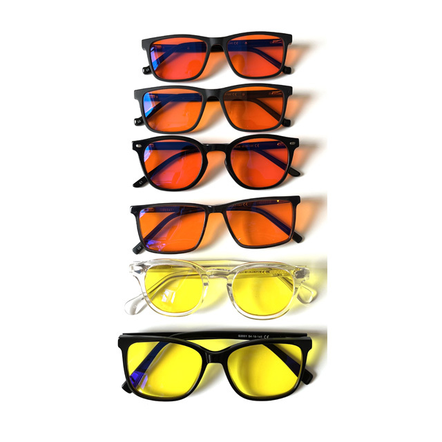 Night Vision Printed Driving Yellow Anti Blue Light