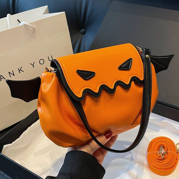 Funny Phone Bag Halloween Dark Crossbody Pumpkin Printed 3