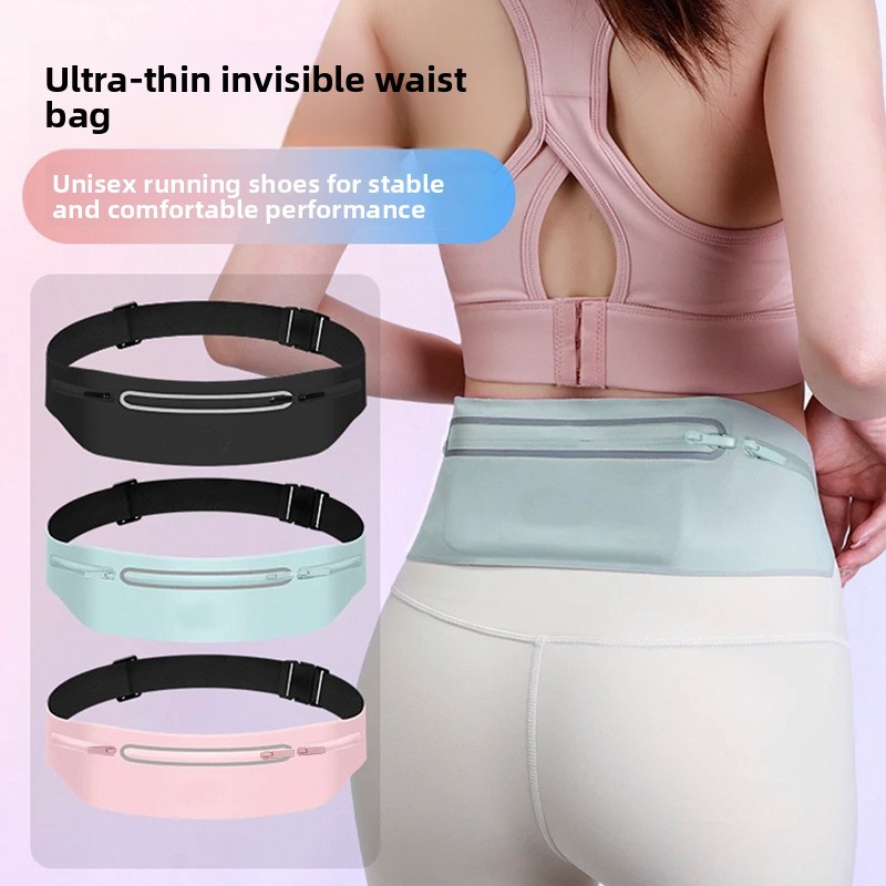 Waterproof Nylon Running Waist Pack Lightweight Marathon Race