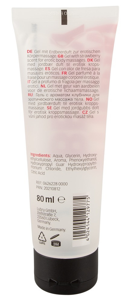 Gel per Massaggi Aroma Fragola 2