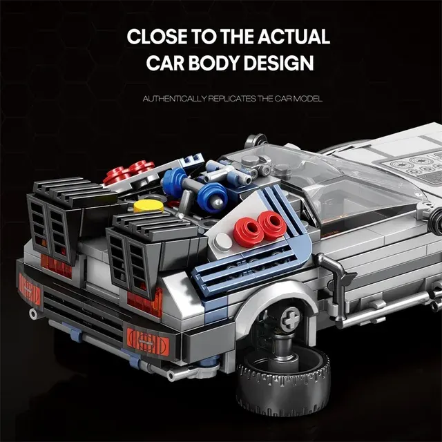 1:24 Retro Racing Car Building Model 3