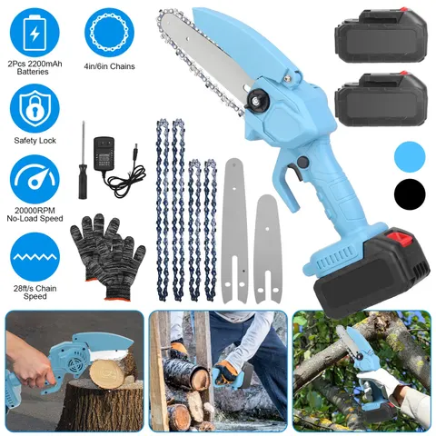 Mini 4-inch And 6-inch Chain Saws Will Not