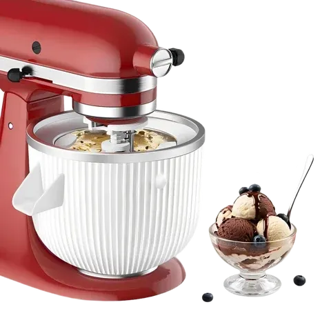 Ice Cream Maker Attachment For Stand Mixer Large