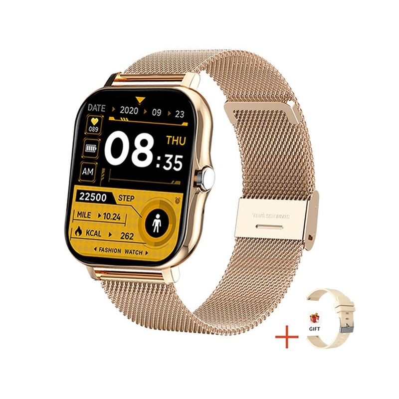 Smartwatch mit Fitness-Tracker und Anruffunktion