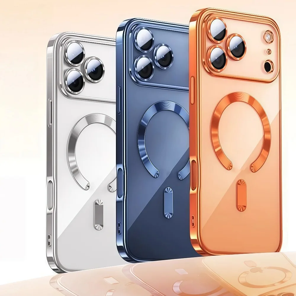 Luxuriöse MagSafe Magnetische Galvanisierte Handyhülle für iPhone 18