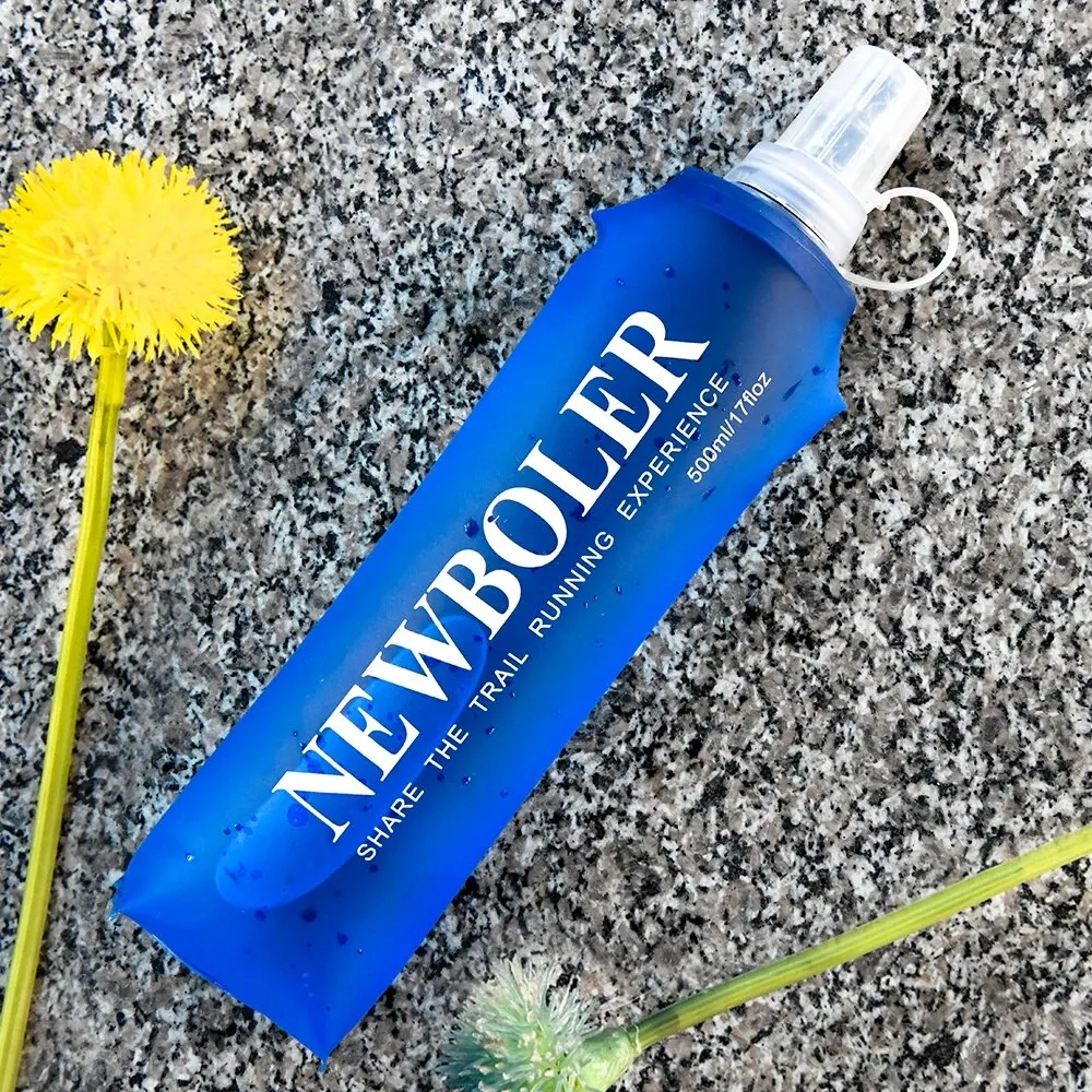 NEWBOLER 250 ml 500 Wasserflasche TPU Faltbar Weiche