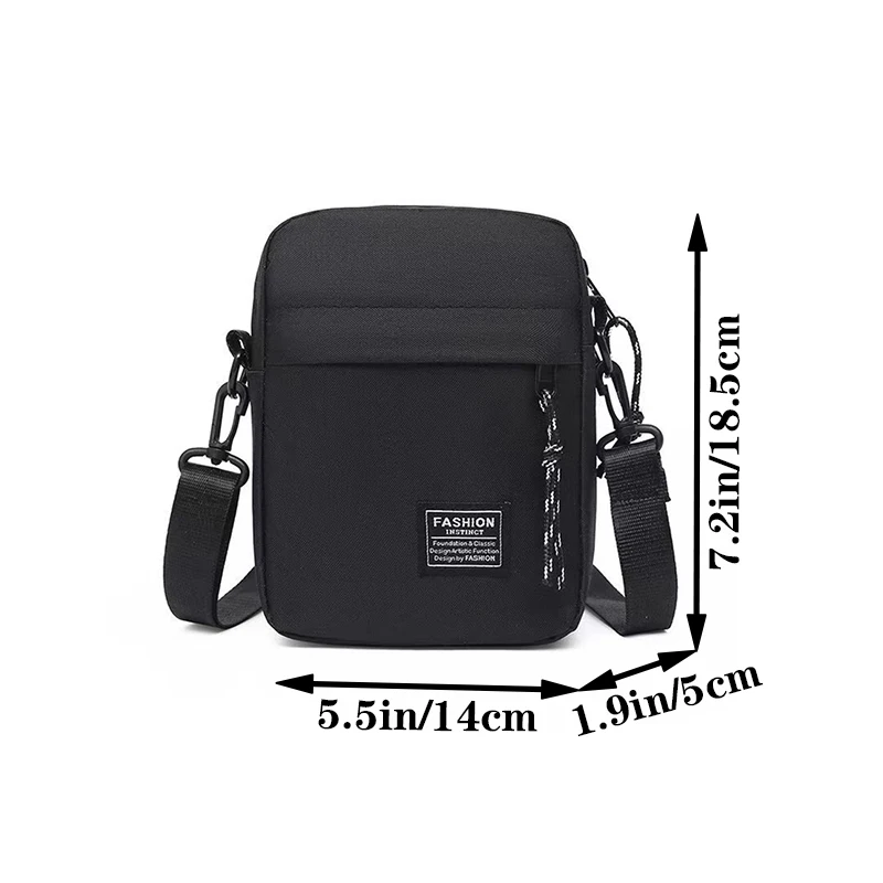 Nylon Men's Crossbody Bag