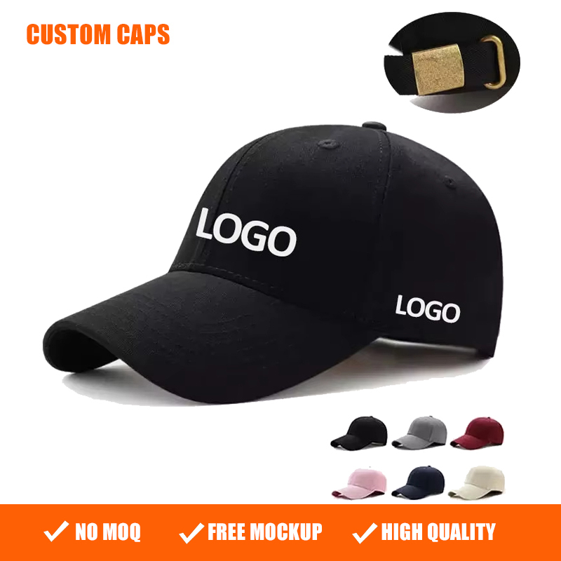 Baseballcap aus 100% Baumwolle mit 3D-Stickerei