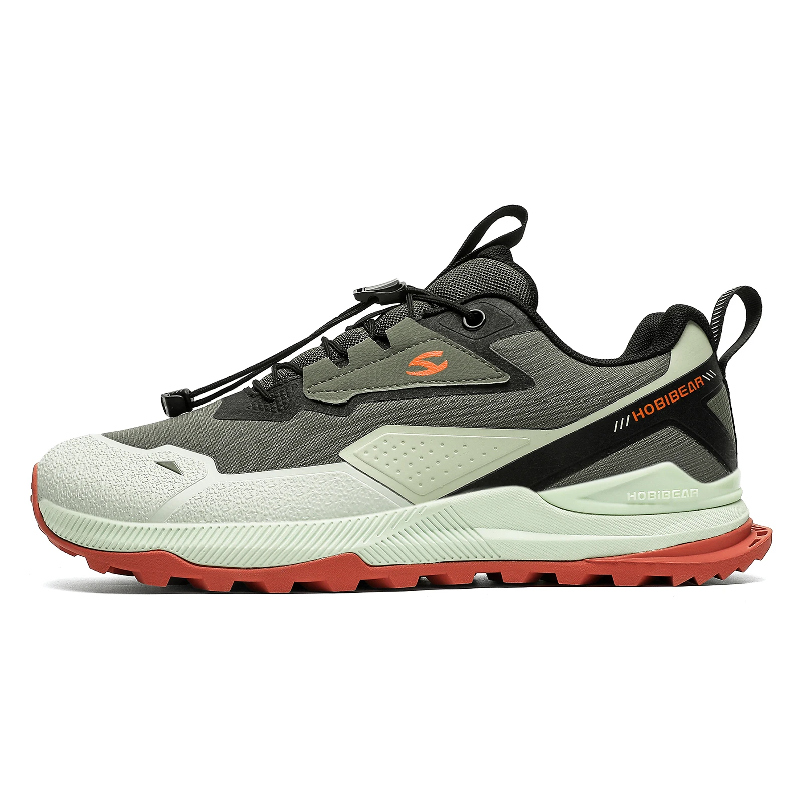HOBIBEAR Wanderschuhe für Herren und Damen Elastisches Band 4
