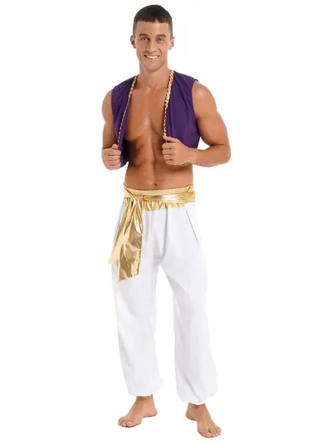 Men's Arabian Prince Costume Set 3