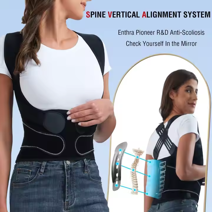 Adjustable Posture Corrector Back Support Brace 3