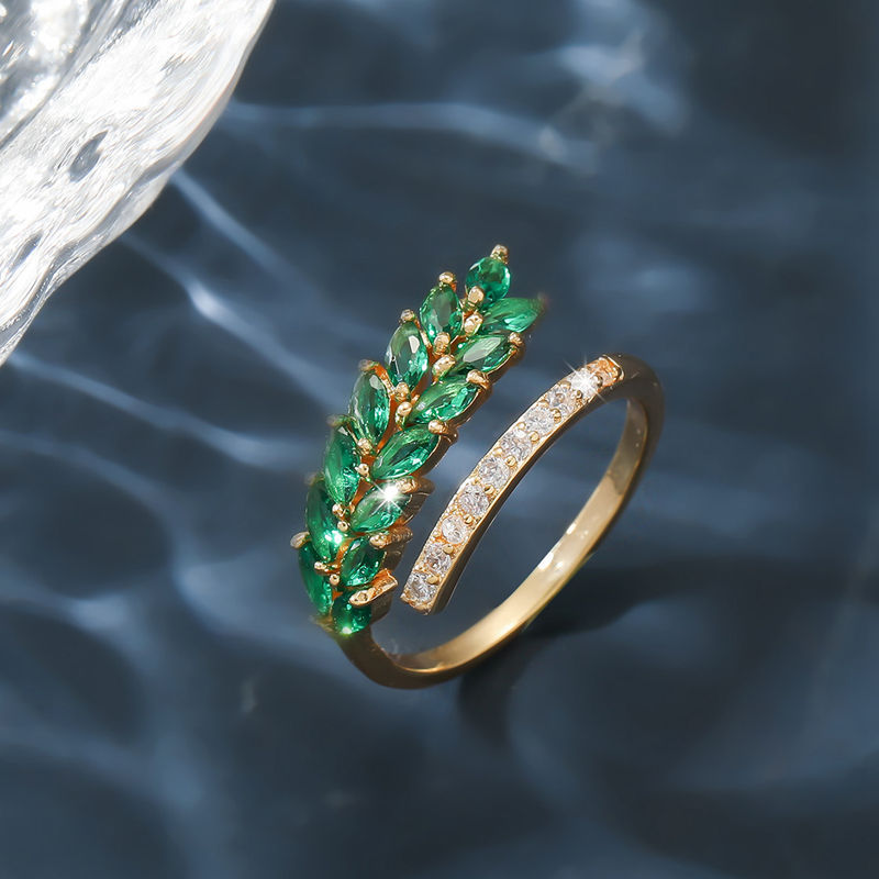 Female Niche High-end Light Luxury Non Fading Ring
