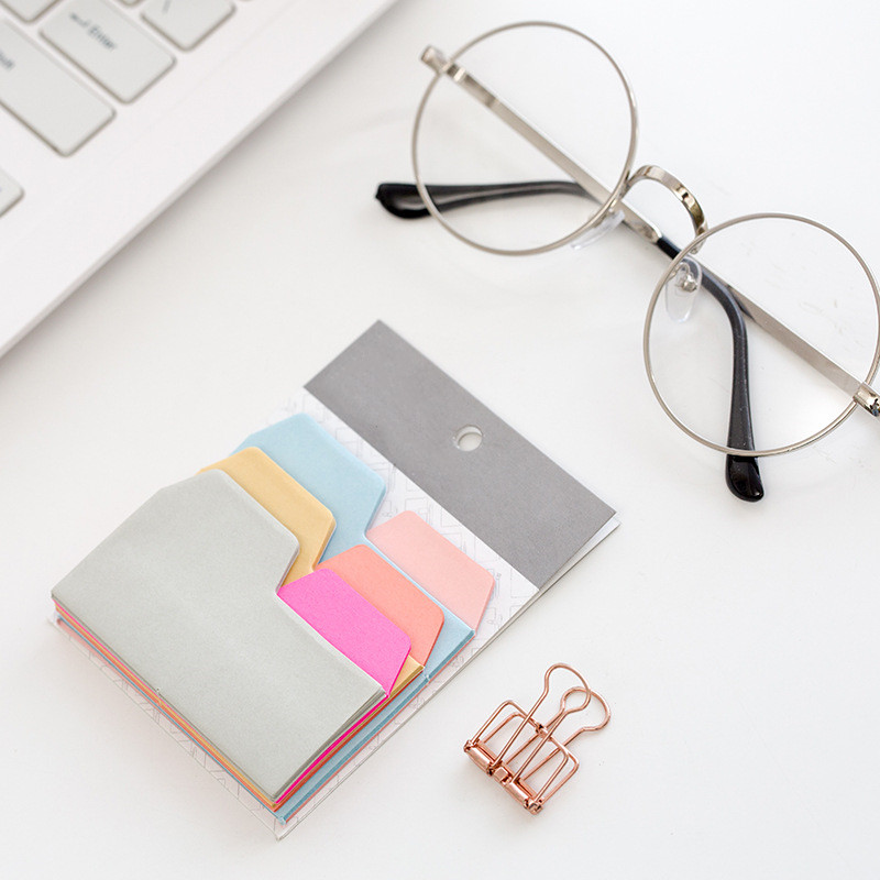 Six Color Index Post It Note N Times