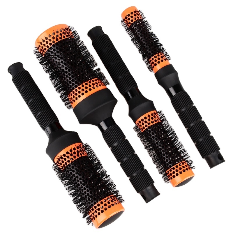 Boar Bristle Round Hair Brush 2
