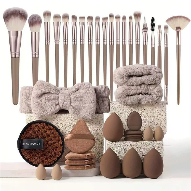 WELLFLYER POPU-357 Professional 40Pcs Beauty Makeup Brush Set
