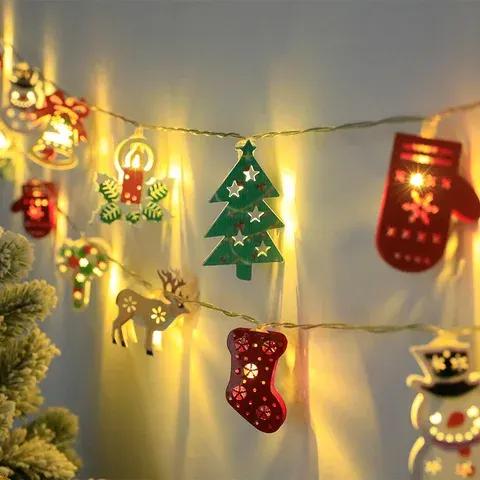 battery garland light