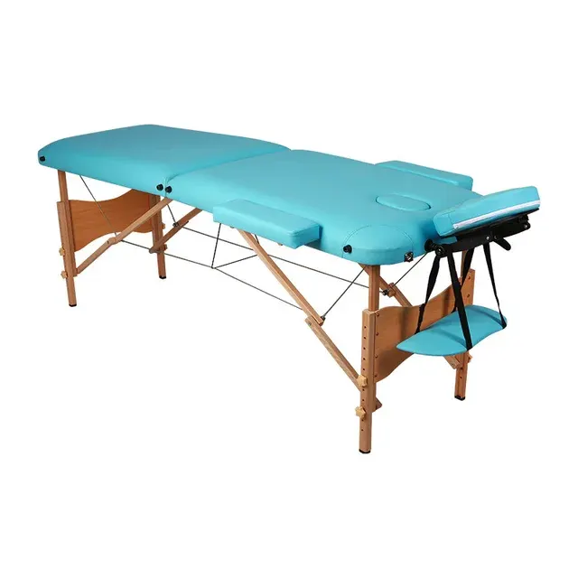 Heavy Duty Folding Massage Bed Portable Wooden Physiotherapy 4