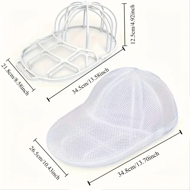 Hat Washing Cage with Mesh Bag for Washer 4