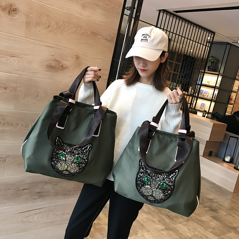 Simple Large-Capacity Thick Chain Shoulder Bag 2