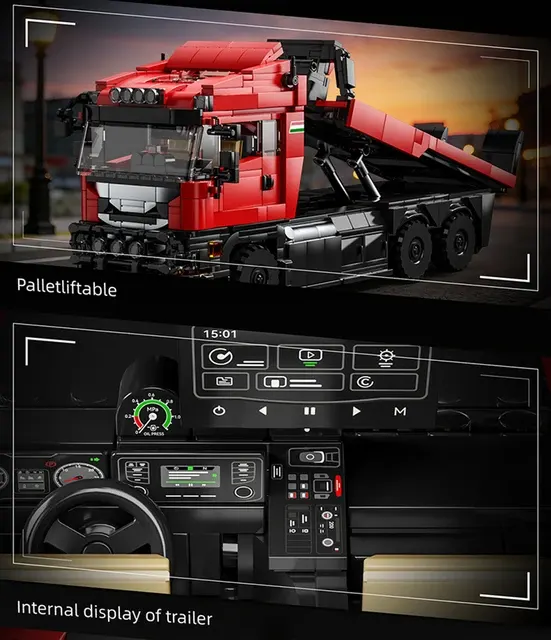 Building Blocks Truck Set 4