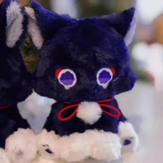 23cm Anime Cat Plush Doll for Fans 4