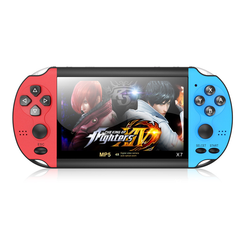 Portable Retro X7 Rechargeable Game Console Handheld Video