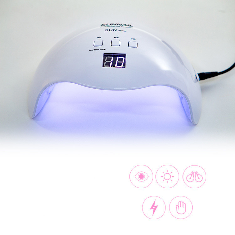 LED UV Nail Lamp with Induction Technology